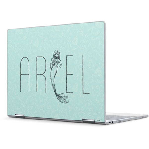Disney The Little Mermaid Ariel Daydreamer Art Pixelbook Skin